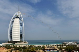 Dirty boy Nick Jacobsen jumps off the 1000ft Burj Al Arab hotel in Dubai with Rama Kite Cabrinha Kiteboarding | XDubai | Mercedes-Benz Cars Middle East | @virgin | Dirty Habits | Dirty Habits