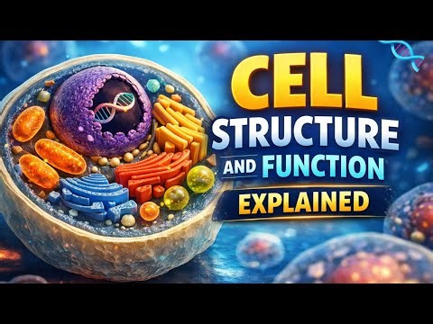 Cell Structure and Function Explained | 3D Biology Animation