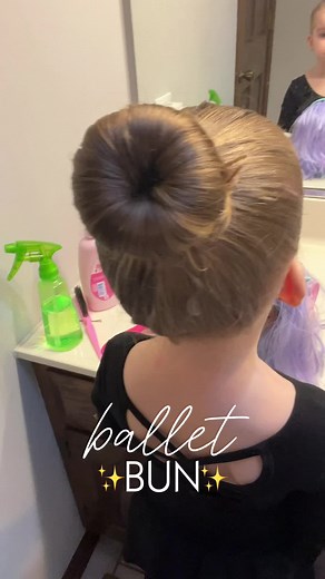Quick and Easy Ballet Bun Tutorial for Dance Class
