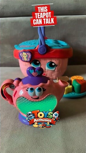 Cute Talking Teapot Toy Set With Lights And Pretend Tea Play