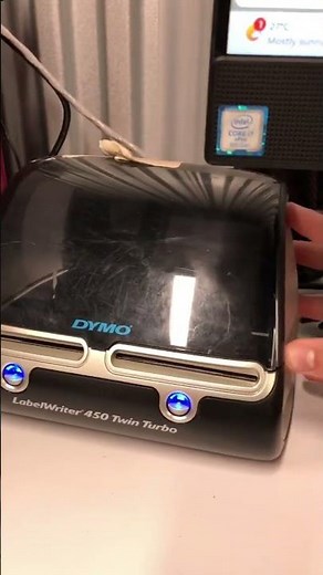 DYMO Label Writer 450 Twin Turbo - Label Maker Organiz #labelindustry #labelconverting #labelwriter