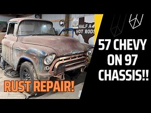 57 Chevy Truck Rust Repair and Patch Panels for Beginners!
