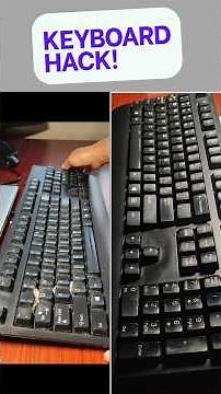 ​Keyboard Cleaning HACK: Finally, the Mini Dustpan Method!