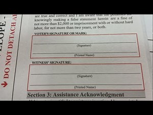 Here's how to file your absentee ballot
