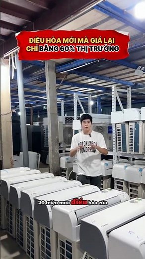 Điều Hòa Giá Chỉ Bằng 60% Thị Trường – Thật Hay Đùa?