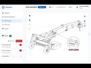 Interactive Spare Parts Catalog V6 | Database and QR Code Generator Added