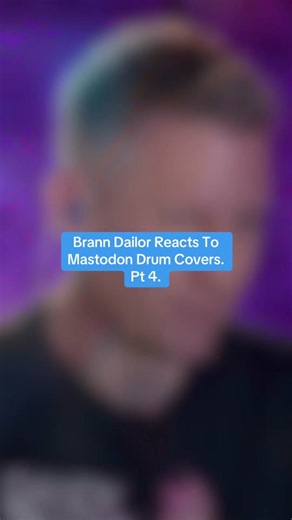 Brann Dailor Reacts To Mastodon Drum Covers Pt 4.