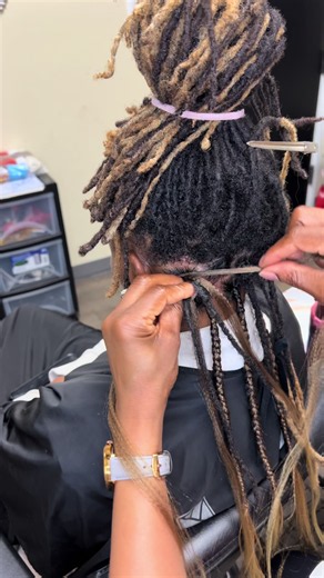 Boho Braids over locs 🔥🌹🔥 | braids over locs