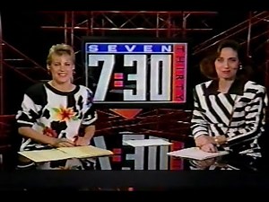 WSVN TV Channel 7 News Seven Thirty Miami March 11, 1993