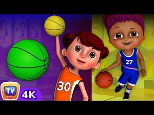 Learn Colors with Basketball | ChuChu TV Funzone Games #ChuChuTV100M