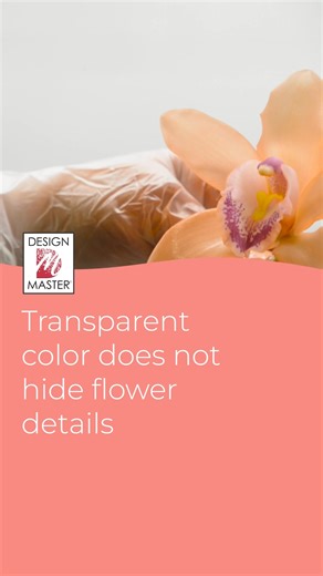 Design Master on Instagram: "Did you know you can color fresh cut blooms without hiding the details? 🏵️ Watch this blossom color change while letting its natural details shine through with Design Master® Just For Flowers transparent color dye spray! 🙌 #justforflowers #designmasterspray #colorshifting #bloomsreimainged #floralart #paintedflowers"