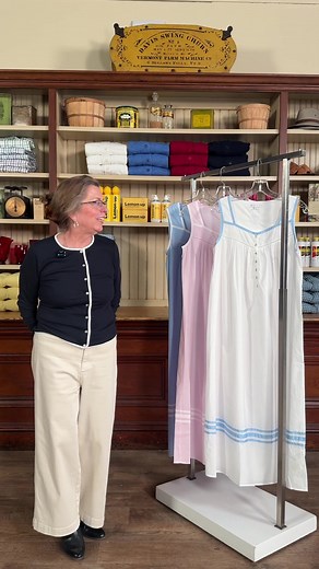 Eileen West Summer Breeze Cotton Nightgown — Lightweight Sleepwear