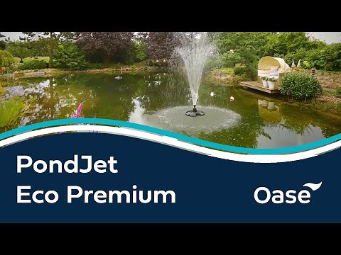 OASE Smart Floating Fountain | PondJet Eco Premium