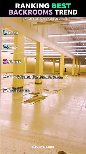 Ranking Best Backrooms Trend!💀😭