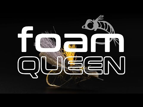 Foam Queen | Realistic Stonefly Profile Made From a NEW Type of Foam | Fly Tying Tutorial