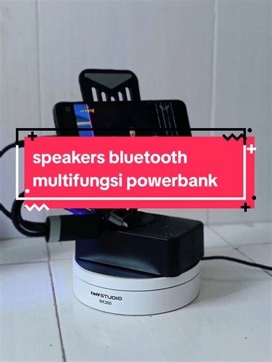 Multifunctional Bluetooth Speaker and Power Bank Holder