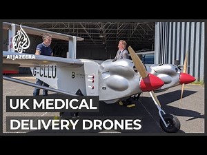 UK tests drone to deliver medical supplies to remote areas