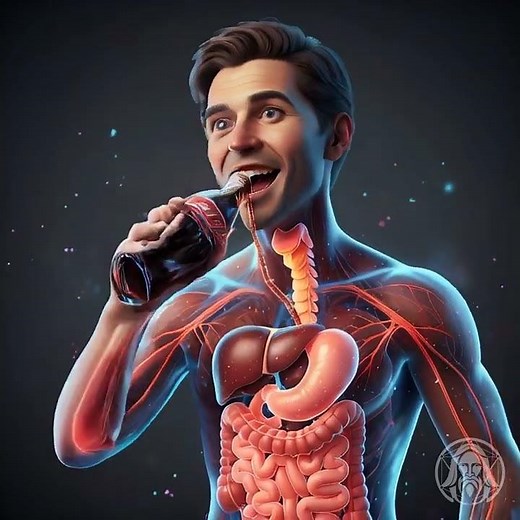 What Happens When You Drink Coke | 3D Digestive System Animation