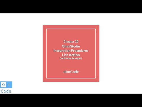 OmniStudio: Integration Procedure - List/Array Action (Coolest Action) #20 | 0to1Code