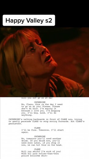 Catherine tries to stop her alcoholic sister from falling off the wagon. This scene was a theatrical experience. I rewatched it 3 times before conitnuing with the show. Siobhan Finneran and Sarah Lancashire are nailing it. #siobhanfinneran #sarahlancashire #happyvalley #bbcdrama #bbc #drama #acting #actress