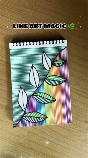 Line art drawing 🌿🍃