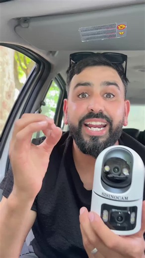 Caméra de sécurité Wi‑Fi double objectif 3MP PTZ 360° étanche