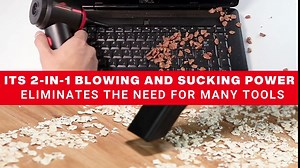 Air Duster, Compressed Air Duster, Keyboard Cleaner Air Spray, Rechargeable Blower for Keyboard Cleaning, Free Computer Cleaning Kit