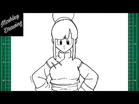 How to Draw Chi-Chi from Dragon Ball Z