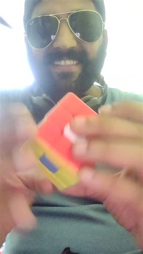 Mind-Blowing Rubik Trick🔥Final Layer Solve -Center Color Change #rubikscube#trending #shorts#tricks