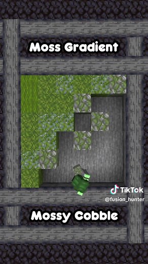 Minecraft Moss Gradient Ideas