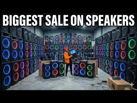 Biggest Warehouse of Flowbeats Speakers 😱|Heera 6 Pro🔥|BIGGEST Party Box 😍| BIG SOUND,LESS PRICE