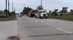 Houston TX. Semi vs. Fire Truck, Quite the tow job. @topfans #viralreelschallenge #fire #rescue #accident #NearMisses #popular #houston #texas #news | Makin’ The Hit Emergency Media Services & News