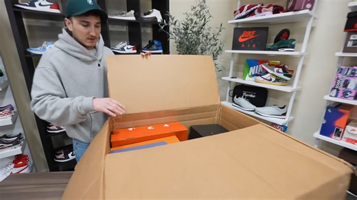 He bought a suspicious sneaker collection online and found far more than expected