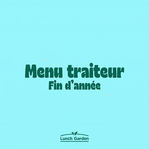 Lunch Garden assure votre fête ! Composez votre propre menu de fête à cinq plats selon vos goûts. Choisissez parmi différentes options de poissons, de viandes ou de légumes Lunch Garden vous souhaite de savoureuses fête de fin d'année ! | Lunch Garden