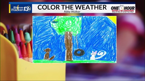 Color the Weather: Abby Walker