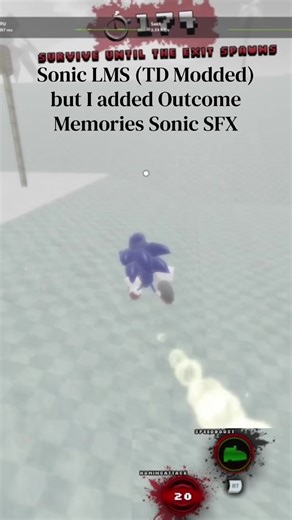 Sonic LMS Modded with Outcome Memories SFX