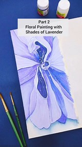 A blooming canvas with Lavender petals! Create this stunning floral canvas art by using our colour-mixing technique with Fevicryl Pastel Acrylic Colour in the shade Lavender Purple! . . #KeepCreating #ArtistsOfInstagram #Fevicryl #Hobbyists #FevicrylHobbyIdeasIndia #ColourMixing #Gradient #LavenderShades #FloralPainting #PastelColours | Hobby Ideas India