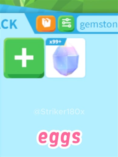 Hatching 100 GEMSTONE EGGS in Adopt Me