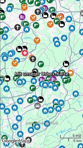 🏚️ Entdecke 97.000 Lost Places in ganz Europa. Alles auf einer Karte. 👀🗺️👉 UrbexWorld.nl