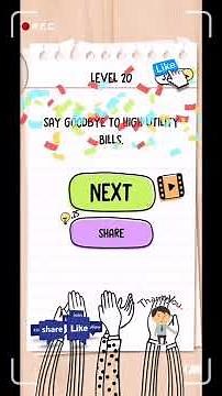 Brain Test 2 Emily's Farm level 20 solution or walkthrough