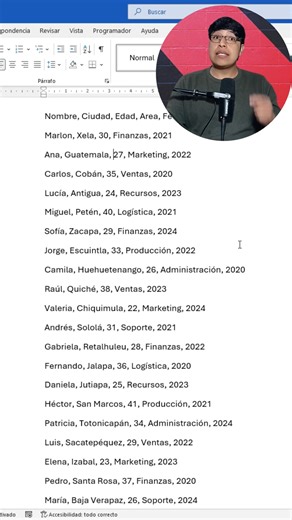 Esta es la forma correcta de crear tablas en Word Mira #MicrosoftWord #yerrihz #tutorial #office | Yerrihz