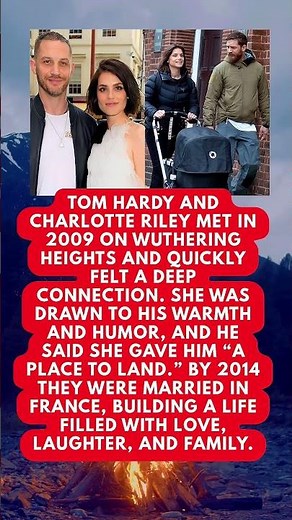 FROM COSTARS TO LOVERS 💞 The Love Story of Tom Hardy & Charlotte Riley #LoveStory #Romance