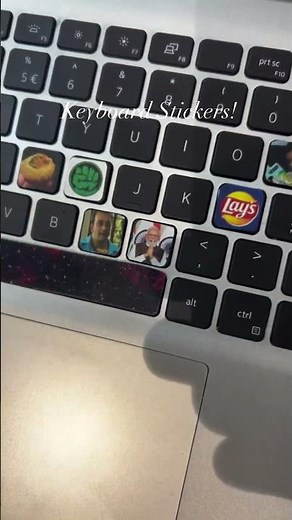 Keyboard stickers for your laptops!