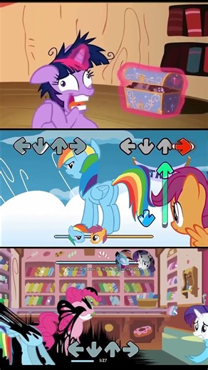 Party Pinkie Pie vs Rainbow Dash Mod Friday Night Funkin Game