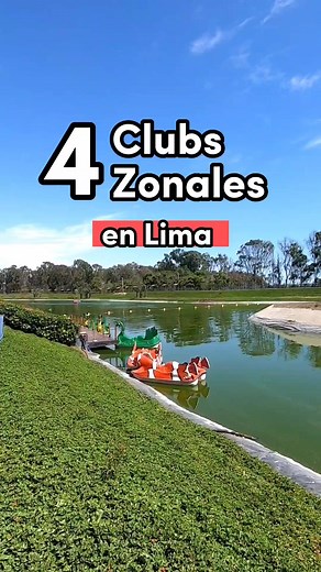 4 clubs zonales en Lima 🌴 Se encuentran a poco tiempo del centro de Lima y la entrada solo cuesta s/. 4 soles 💵 estos son: 🌿Club sinchi roca (Comas) 🗺️ Dirección: cruce de av. Universitaria y av. Jamaica ⏰ Horario: todos los dias de 6:45 am - 6 pm 💵 Costo de entrada: s/. 3 soles (lunes a sabado) s/. 4 soles (domingos y feriados) ❌👙 No esta habilitada la piscina 🐶 Solo los jueves ingresan mascotas 🌿 Club cahuide (Ate) 🗺️ Dirección: av. Los parques 251 - Fundo valdiviezo ⏰ Horario: todos 