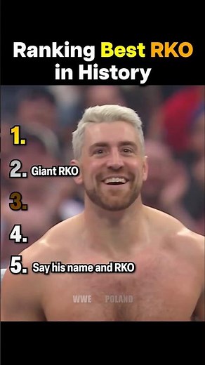 Ranking Best RKO in History 🔥