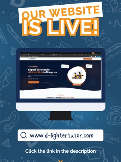 🥳🍾🎇🥂 🎉 D-lighter Tutor just got a brand-new website! 🎉 Visit www.d-lightertutor.com At D-lighter Tutor, we help children learn with confidence, clarity, and consistency; no matter where they are in the world. We offer: ✔️ One-on-one online tutoring tailored to your child’s needs ✔️ Support with schoolwork, homework, and assignments ✔️ Exam preparation based on your child’s location (UK, US, Canada & across Diaspora) ✔️ Core subjects, languages, IT skills, and music lessons ✔️ Regular asses