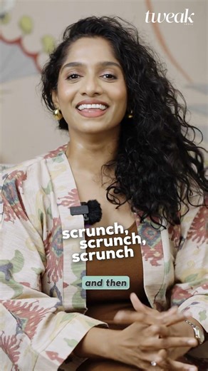 Jamie Lever's quick curly hair routine | Morning Chai | Tweak India