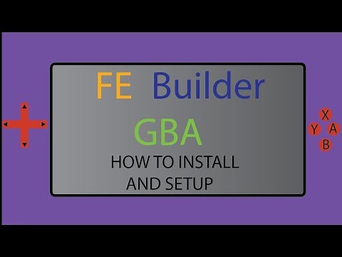FEBuilder GBA How to Install and setup
