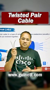 𝐓𝐰𝐢𝐬𝐭𝐞𝐝 𝐏𝐚𝐢𝐫 𝐂𝐚𝐛𝐥𝐞 | 𝐓𝐡𝐞 𝐁𝐚𝐜𝐤𝐛𝐨𝐧𝐞 𝐨𝐟 𝐋𝐀𝐍 𝐍𝐞𝐭𝐰𝐨𝐫𝐤𝐢𝐧𝐠 𝐓𝐰𝐢𝐬𝐭𝐢𝐧𝐠 𝐭𝐡𝐞 𝐰𝐢𝐫𝐞𝐬 𝐡𝐞𝐥𝐩𝐬: 🔹 Reduce electromagnetic interference 🔹 Improve signal quality 🔹 Support high-speed data transfer 🔹 𝐌𝐚𝐢𝐧 𝐓𝐲𝐩𝐞𝐬 UTP – Unshielded Twisted Pair STP – Shielded Twisted Pair FTP – Foiled Twisted Pair 🔹 𝐔𝐬𝐞𝐝 𝐈𝐧 LANs, offices, data centers, enterprise networks 📌 If you’re preparing for CCNA, CCNP, or real-world networking roles, twisted pair c